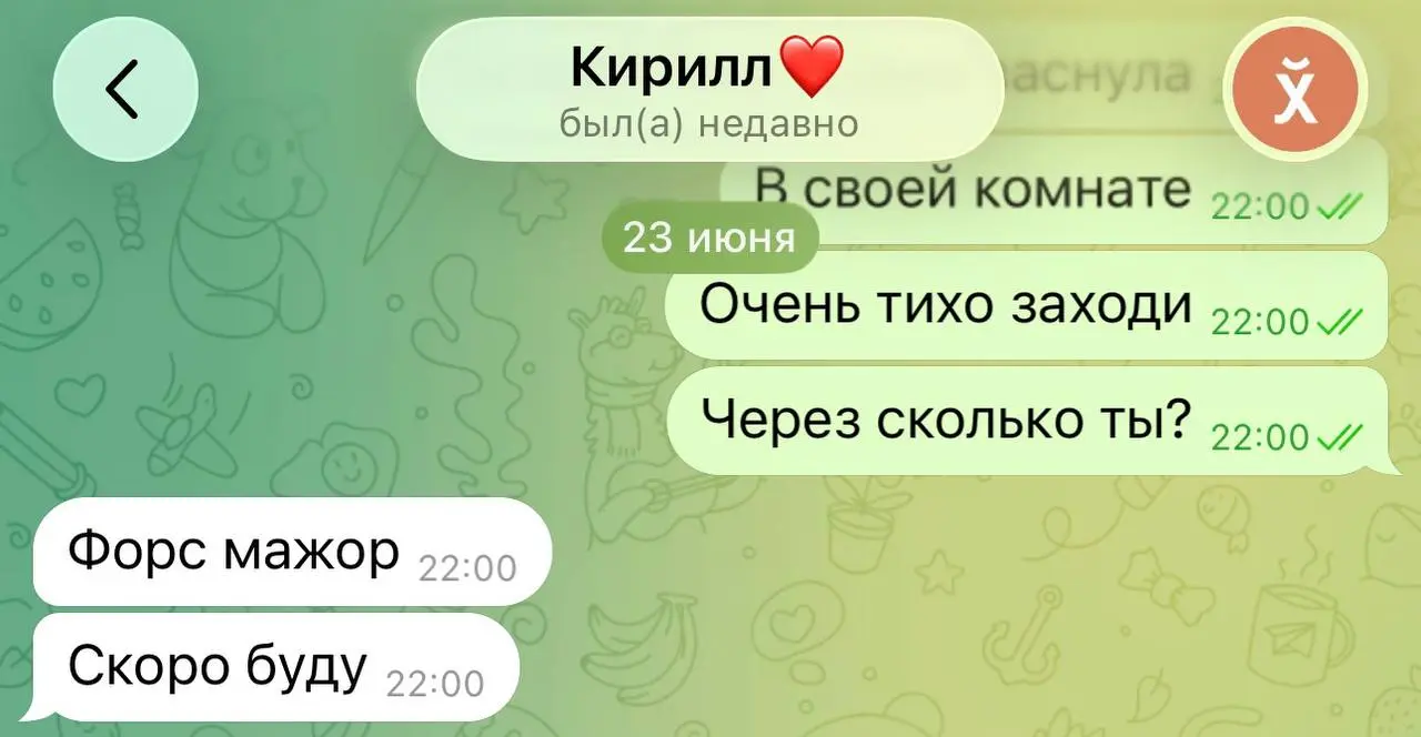 «Форс мажор» с языка Кирилла переводим как «дорогая, я третий раз сломал руку на работе», мне его жаль, конечно, но если из за его руки слетит наш отпуск… Я не знаю, что я с ним сделаю, честное слово | Сетка — социальная сеть от hh.ru