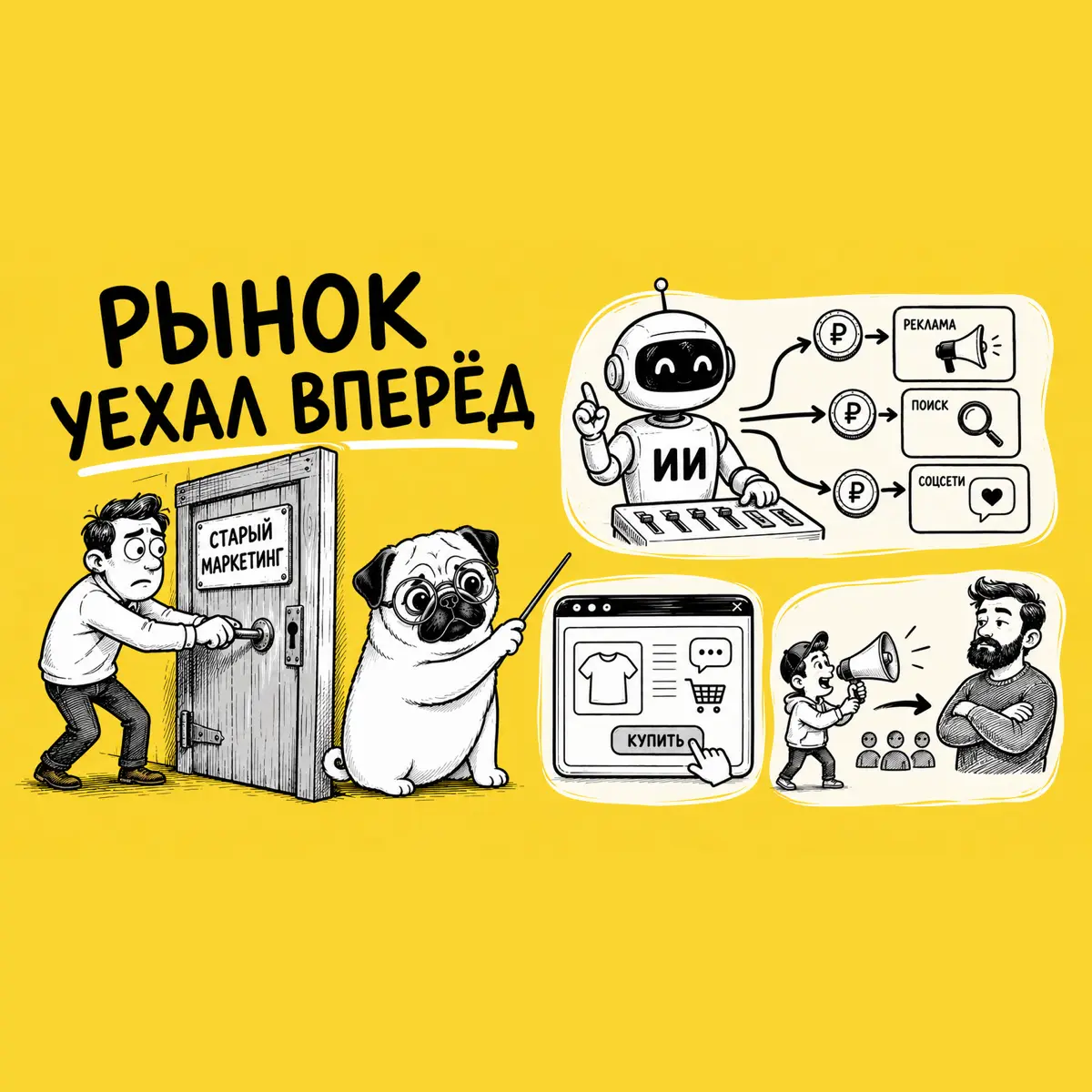 Изменения в маркетинге, которые вы могли не заметить | Сетка — социальная сеть от hh.ru