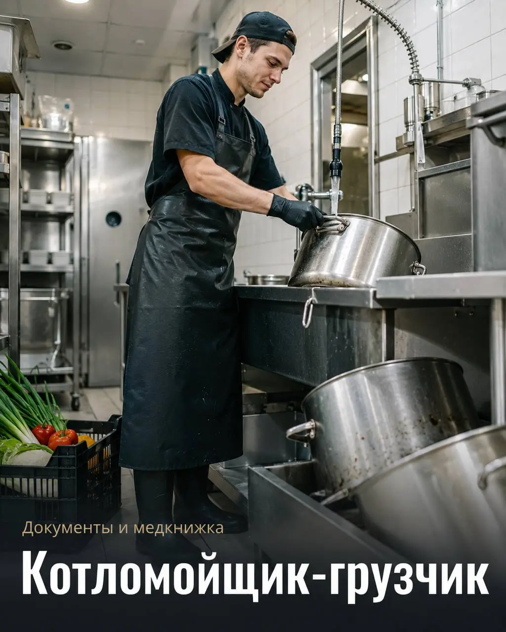 КОТЛОМОЙЩИК-ГРУЗЧИК
От 6 000₽/смена - (3 500р котлы + 2 500 доплата за грузчика-коренщика (кроме смен в вс и пн))
Ресторан «Рыбный базар»
• Москва, м | Сетка — социальная сеть от hh.ru
