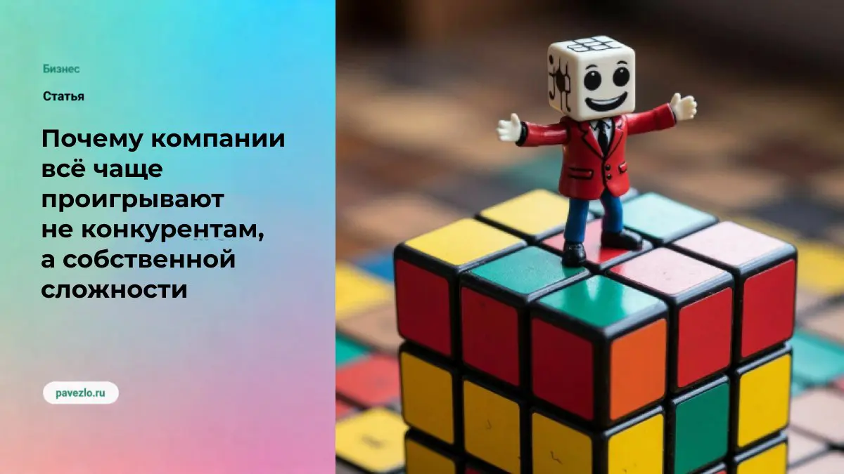 Почему компании проигрывают не собственной сложности | Сетка — социальная сеть от hh.ru