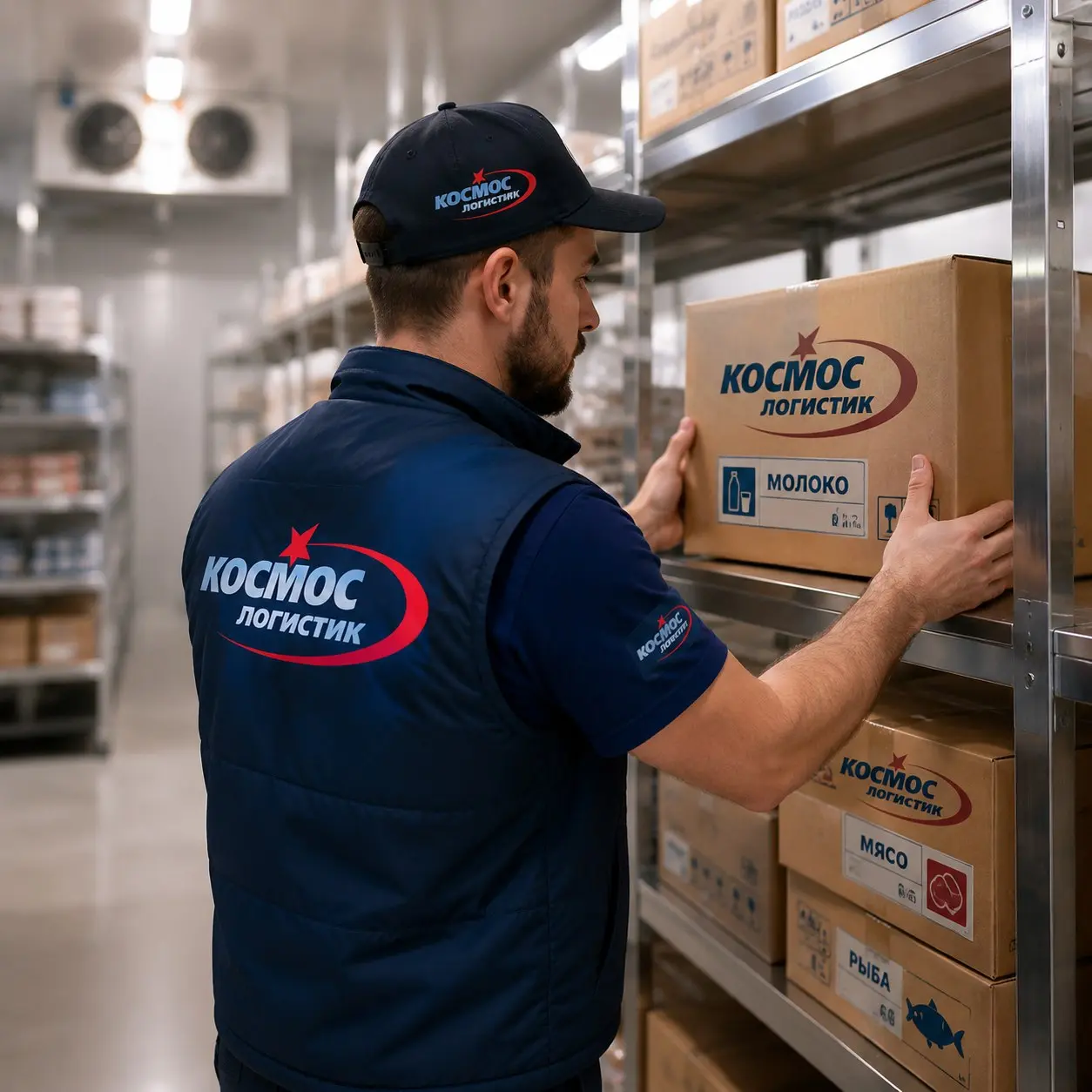 Правила товарного соседства
Разделяйте продукты по температурным зонам и запахам. В Космос Логистик мы следим за вентиляцией и чистотой | Сетка — социальная сеть от hh.ru