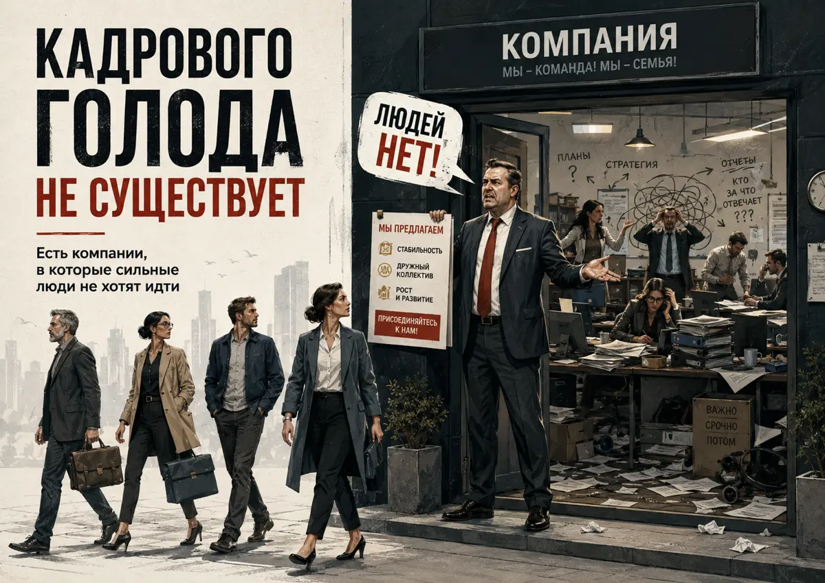 Кадрового голода не существует. Часть 2. | Сетка — социальная сеть от hh.ru