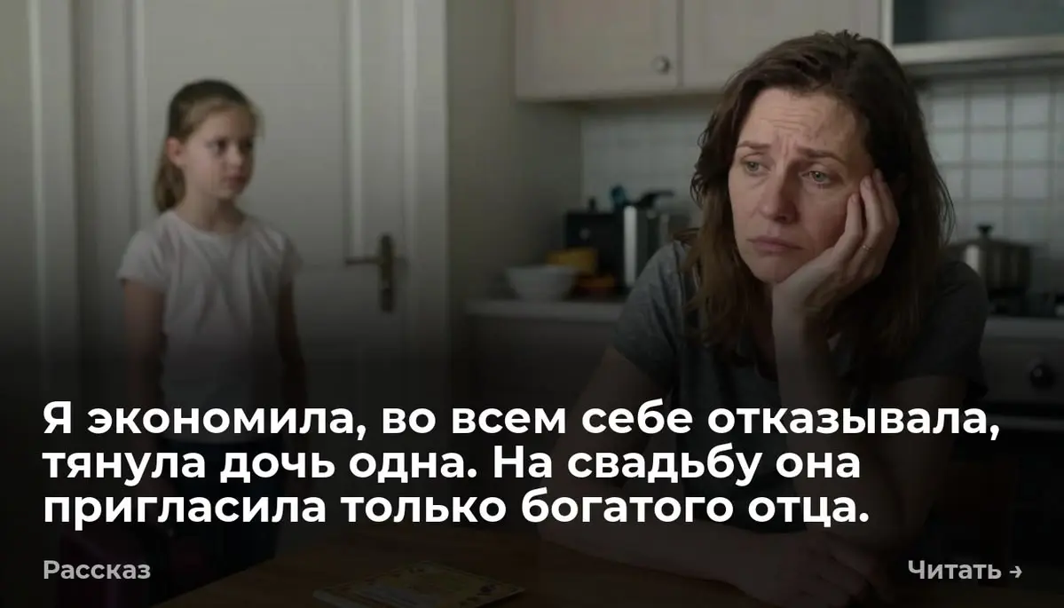 Я экономила, во всем себе отказывала, тянула дочь одна. На свадьбу она пригласила только богатого от
Светлана зашла в спальню Алины. В руках она держала стопку глаженого белья | Сетка — социальная сеть от hh.ru