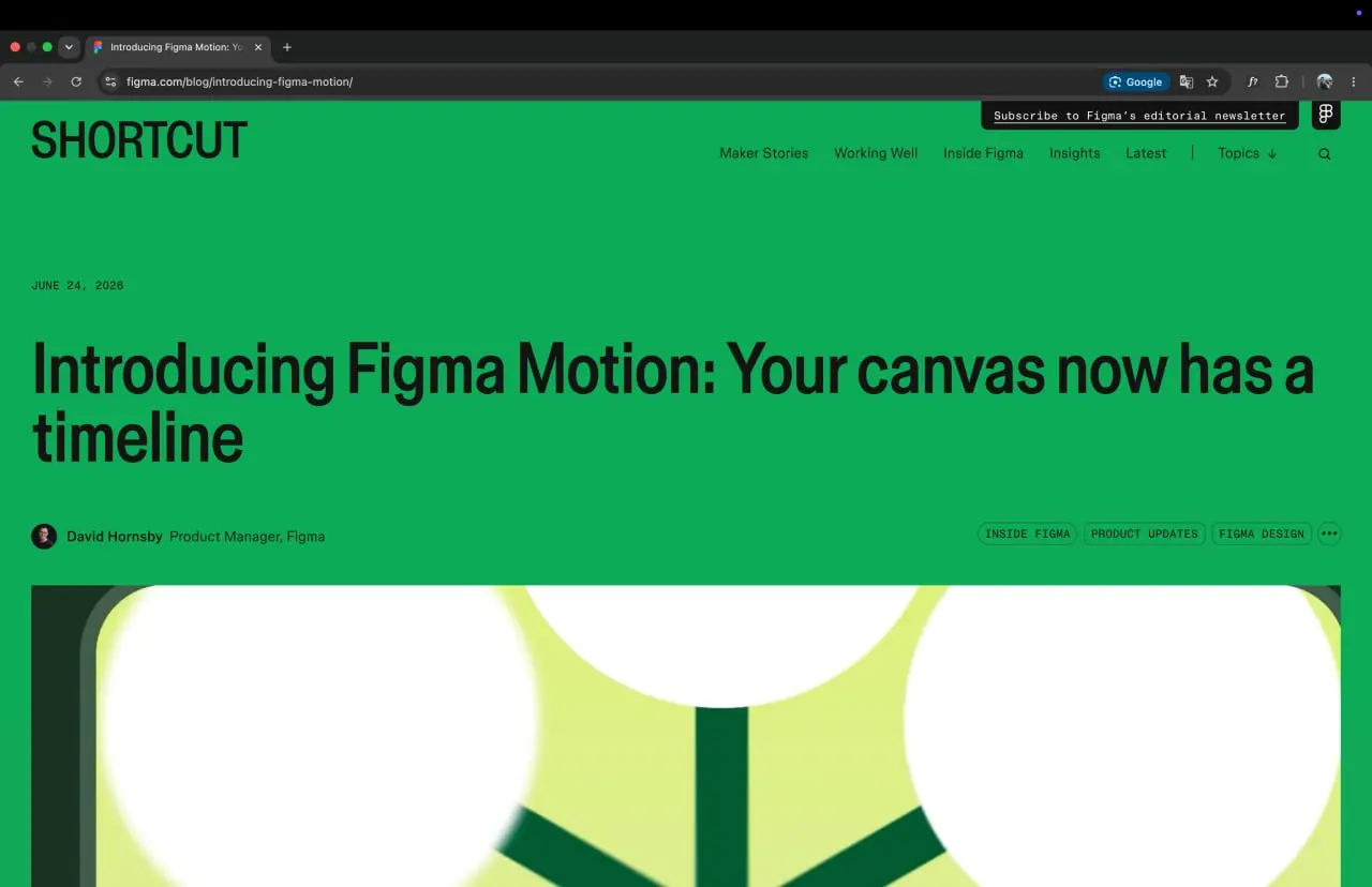 Наконец-то Figma запустила инструмент для анимации Figma Motion. Успел с утра потрогать функционал только на примере от Figma | Сетка — социальная сеть от hh.ru