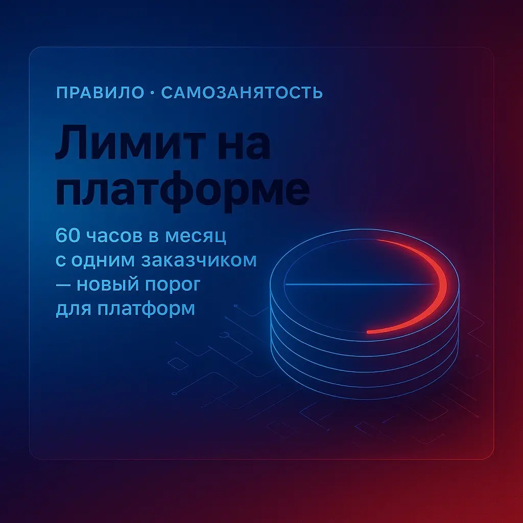 Самозанятым ограничат время работы с одним заказчиком | Сетка — социальная сеть от hh.ru