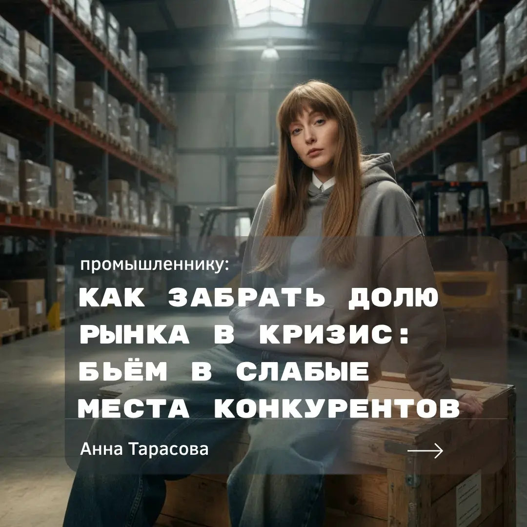 Забираем долю рынка в кризис через слабые места конкурентов | Сетка — социальная сеть от hh.ru
