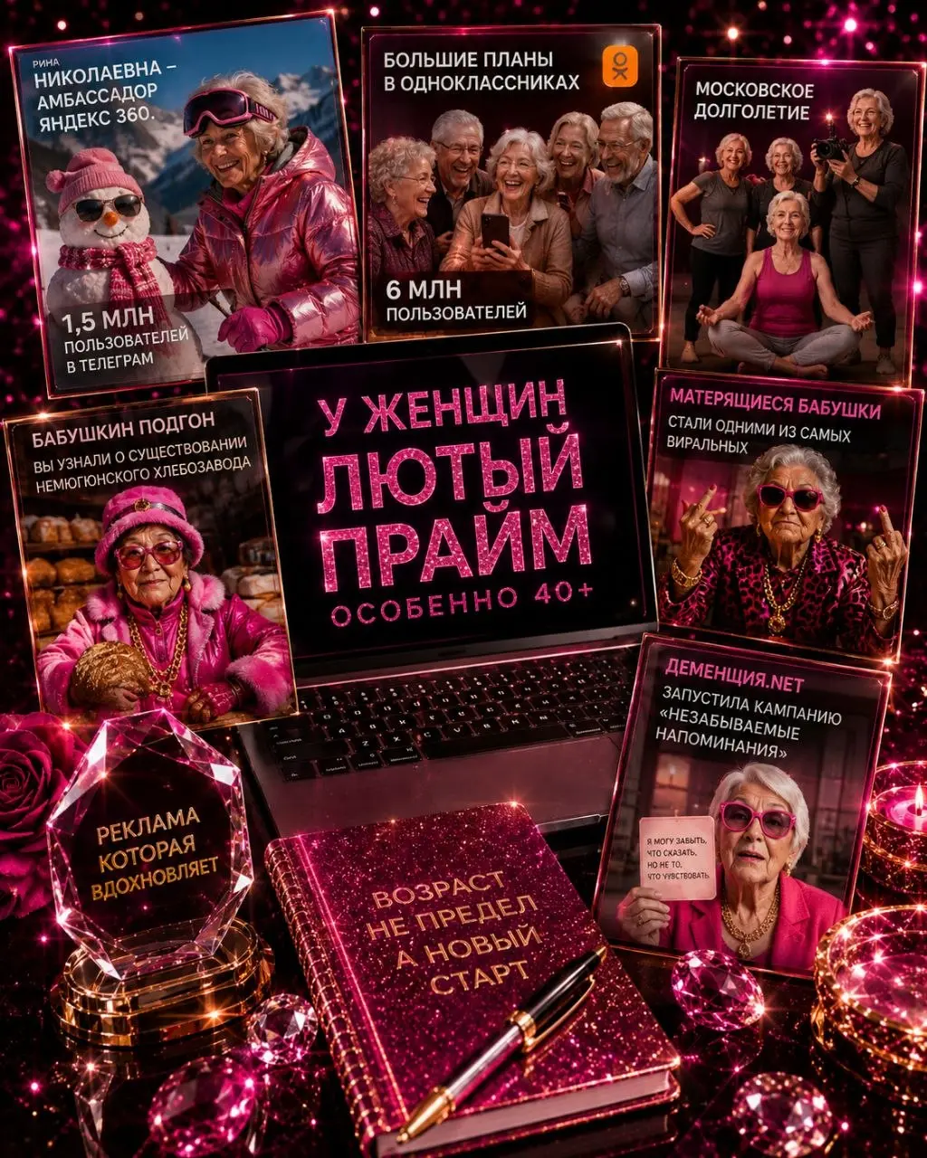 Уже который пост с заголовком – у женщин лютый прайм. Присоединюсь. Особенно 40+ | Сетка — социальная сеть от hh.ru