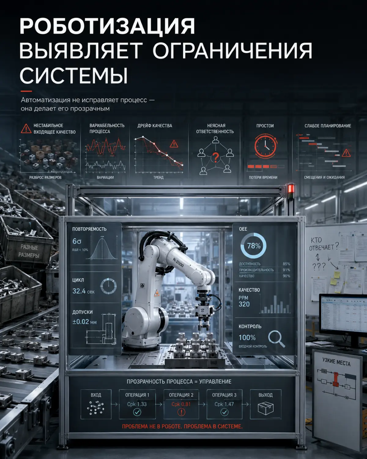 Робот не заменяет рабочего. Он увольняет плохого менеджера. | Сетка — социальная сеть от hh.ru