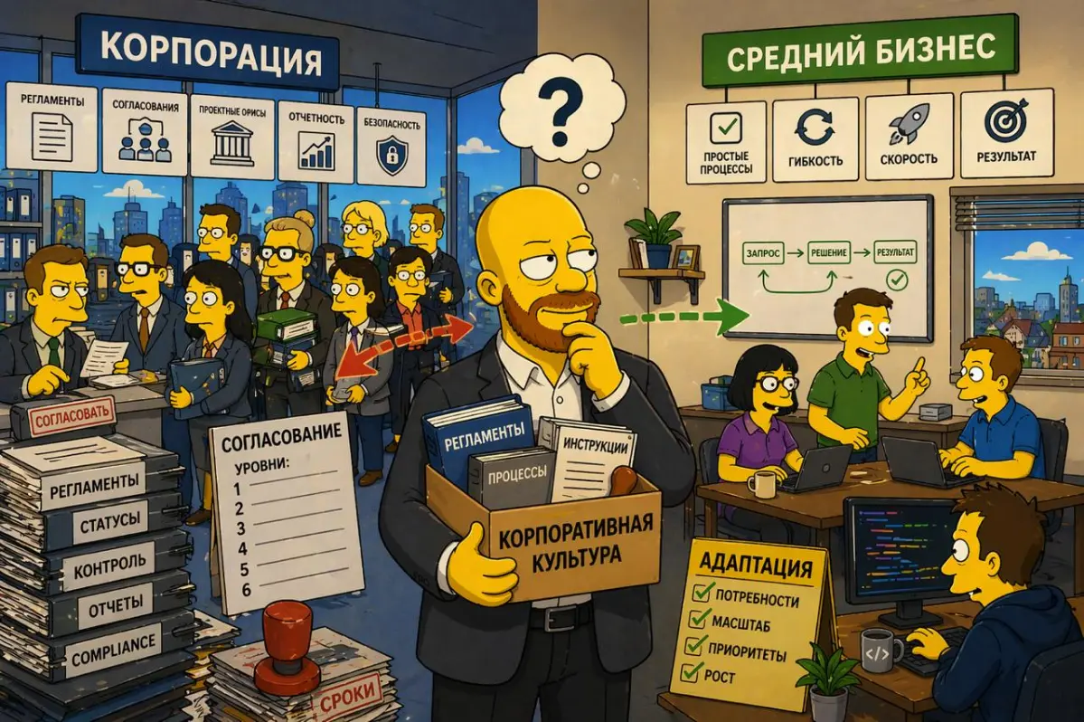 Когда корпоративная культура может навредить среднему бизнес | Сетка — социальная сеть от hh.ru