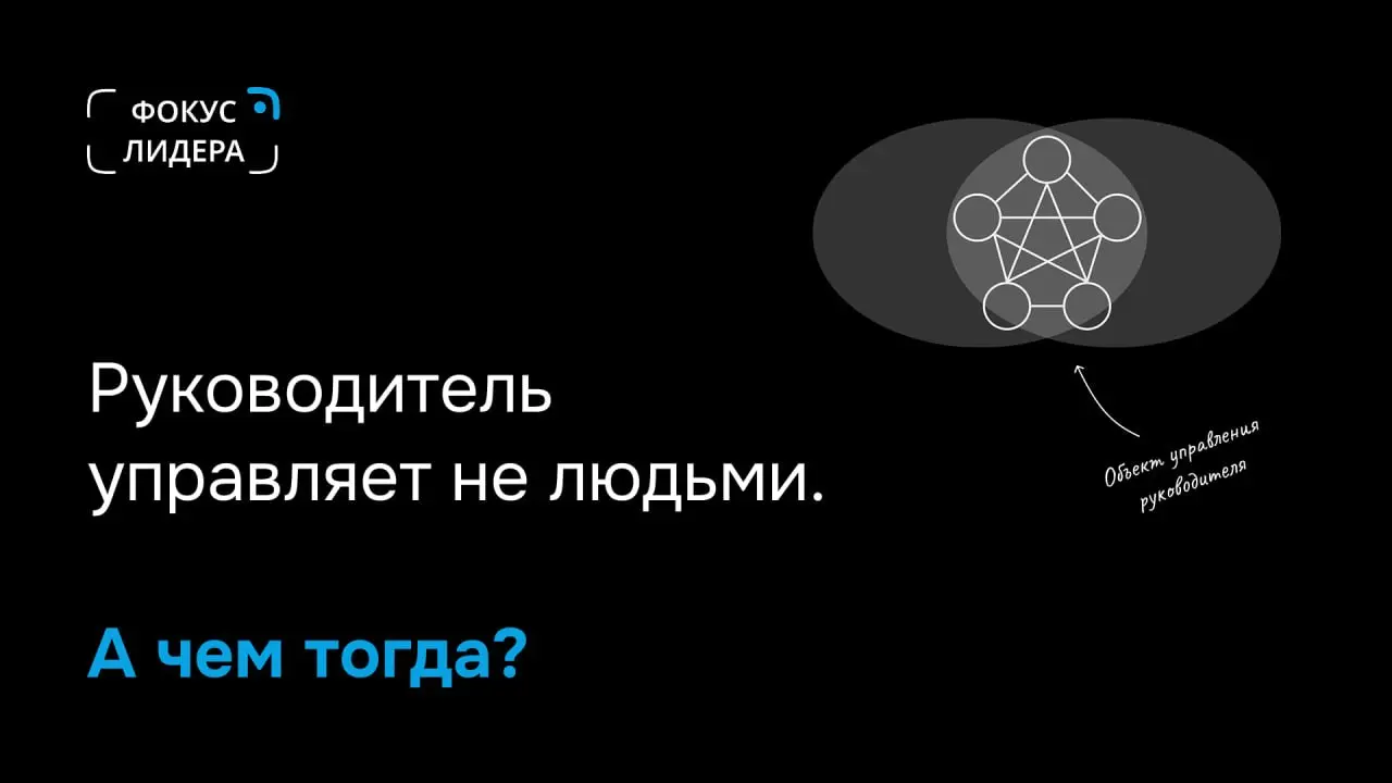 Давно хотел записать свои рассуждения о том, чем же управляет менеджер.
Можно было бы начать и тут же остановиться на привычной фразе «руководитель управляет людьми» | Сетка — социальная сеть от hh.ru