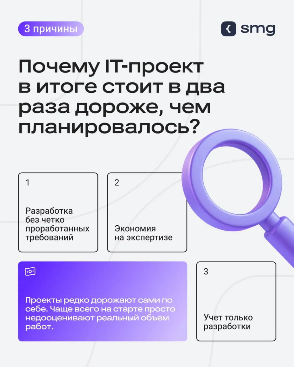 Бюджет IT-проекта редко выходит за рамки из-за одной ошибки. Обычно это результат решений, которые закладываются ещё на этапе планирования и постепенно накапливаются в процессе разработки | Сетка — социальная сеть от hh.ru