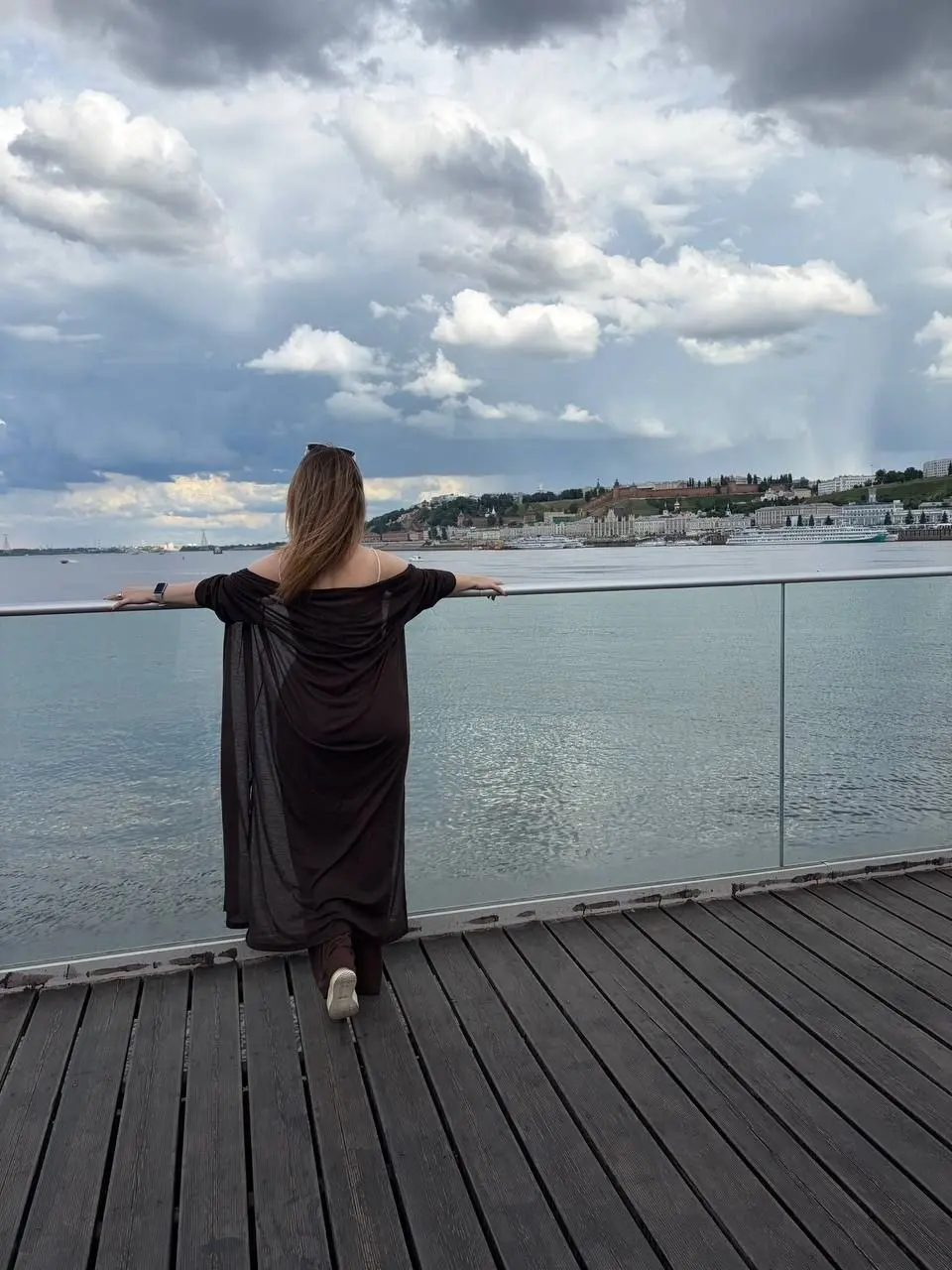 Немного волжских просторов и закатов в этот хмурый вечер🌅 | Сетка — социальная сеть от hh.ru