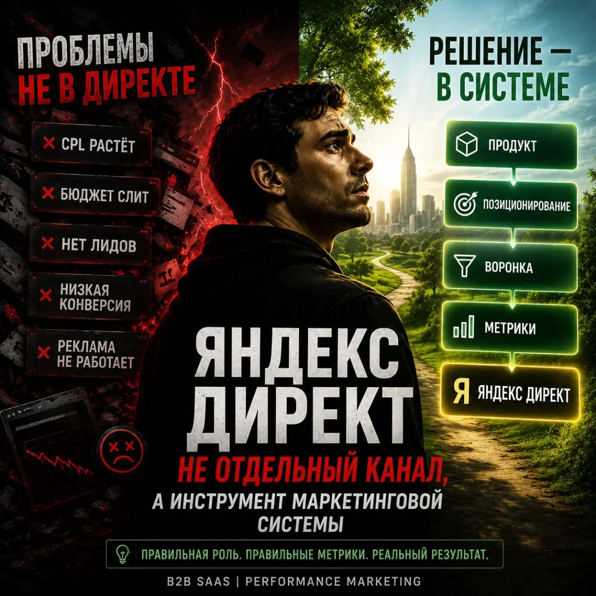 Самая большая ошибка в Я.Директ для B2B SaaS | Сетка — социальная сеть от hh.ru