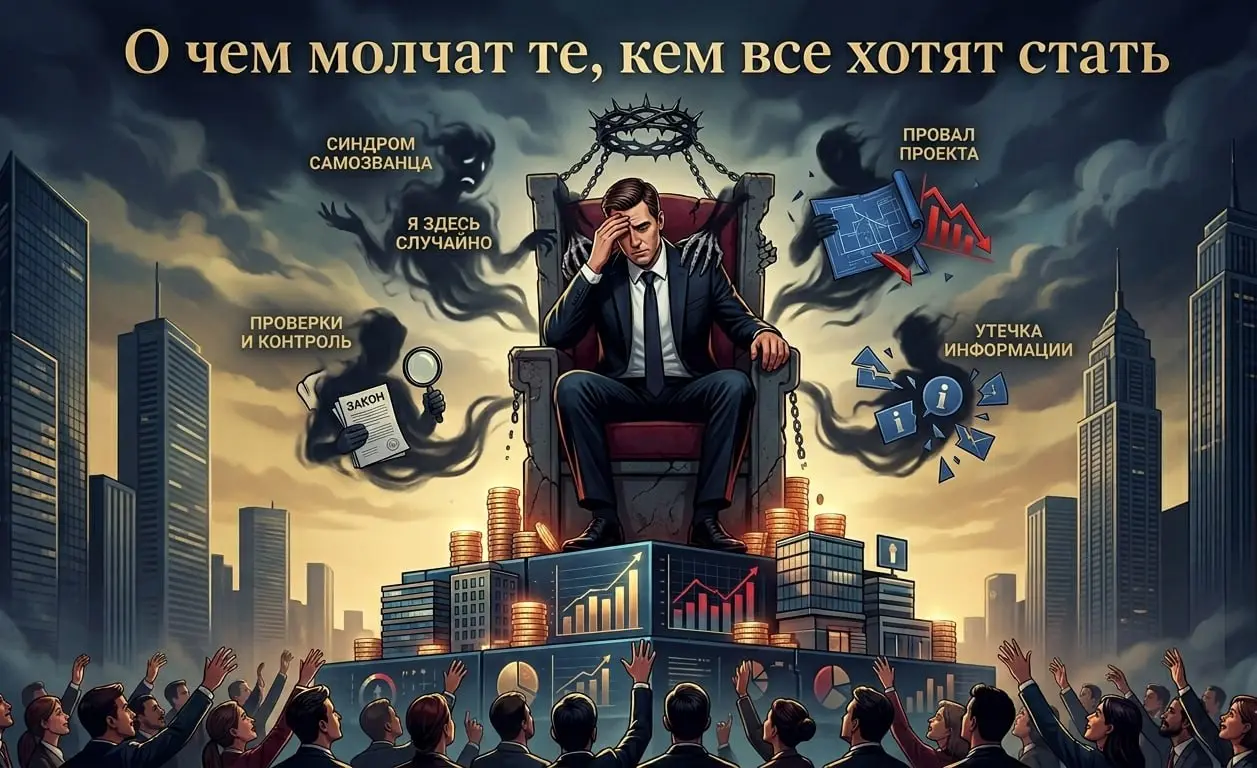 О ЧЕМ МОЛЧАТ ТЕ, КЕМ ВСЕ ХОТЯТ СТАТЬОдин из моих читателей, Артур, попросил на днях:Хочу поднять тему, а чего боится Генеральный директор, о его страхах. Тот, кем многие хотят стать | Сетка — социальная сеть от hh.ru