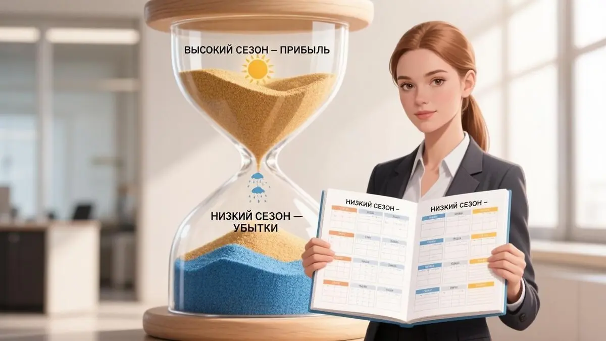 Летом - аврал, зимой - тишина. Как считать точку безубыточности, если продажи скачут?
Этот вопрос я слышу от владельцев сезонного бизнеса постоянно | Сетка — социальная сеть от hh.ru
