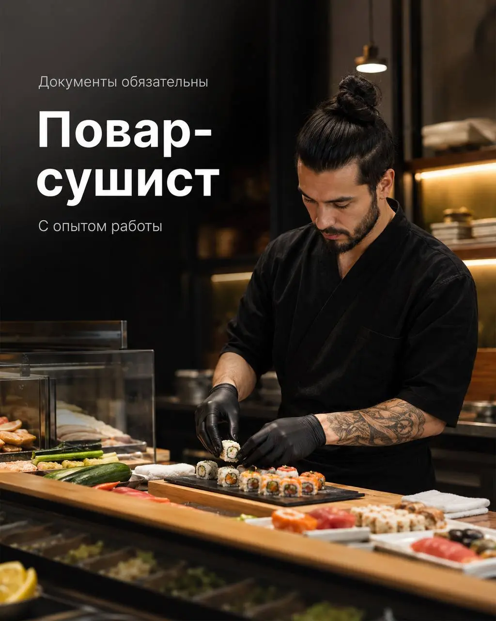 ПОВАР-СУШИСТ
От 5 150₽/смена
Takeshi
• Москва, м. Дмитровская
• Рестораны/Кафе
• +79778627752
Полное описание вакансии размещено в Телеграм и Макс. Переходите по ссылке в закрепленном сообщении | Сетка — социальная сеть от hh.ru