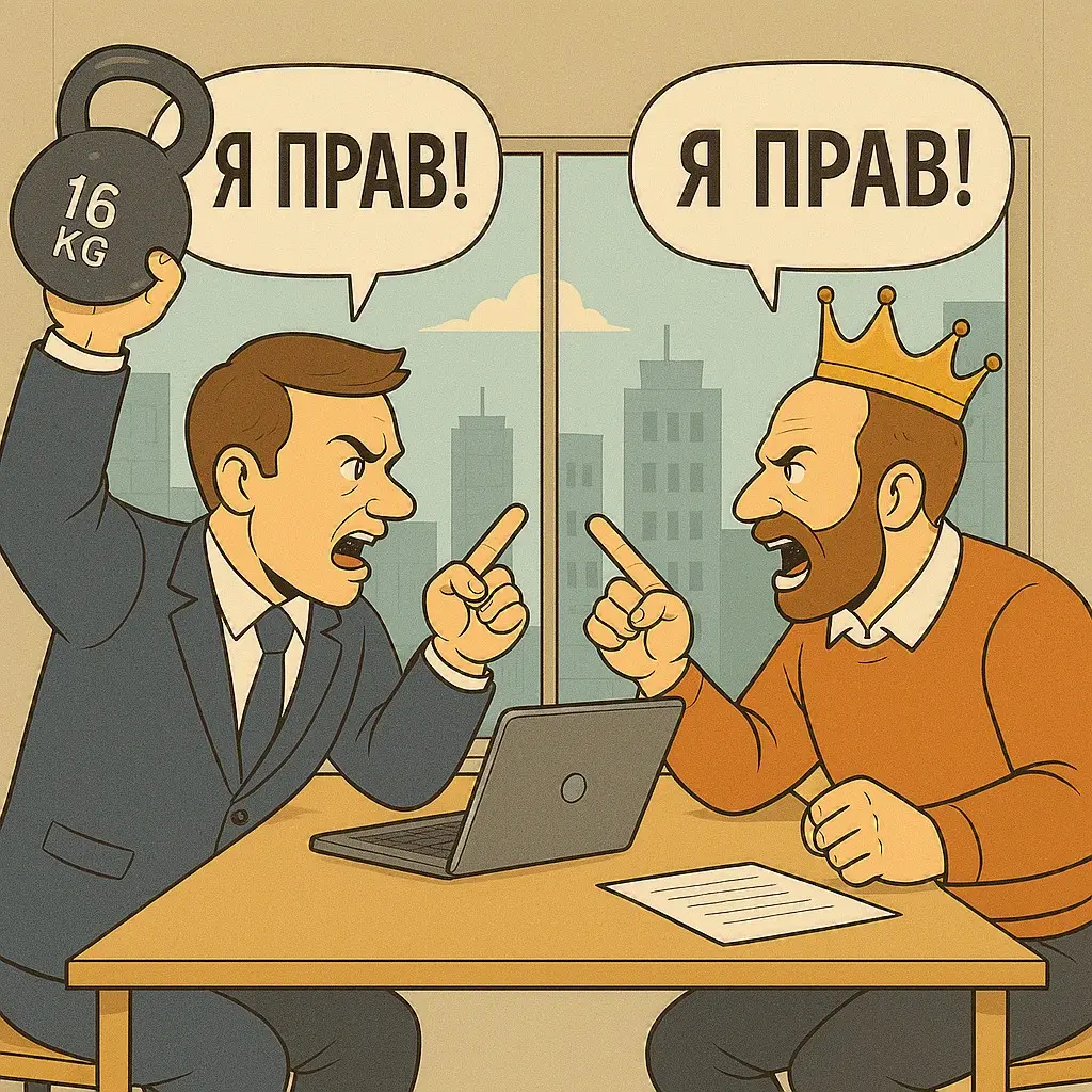 Ну и что, что ты прав? | Сетка — социальная сеть от hh.ru