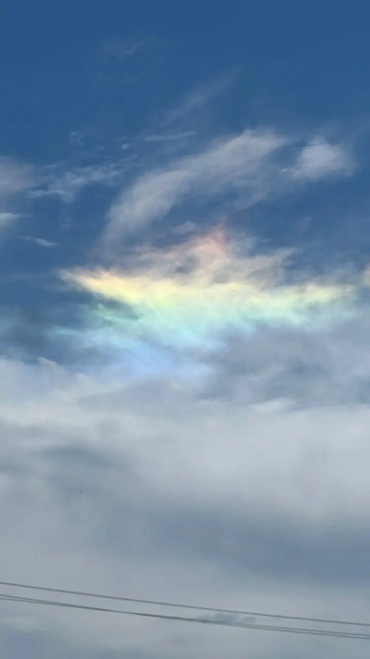 🌈 Жители Кавказских Минеральных Вод сегодня наблюдали редкое природное явление — окологоризонтальную дугу, которую также называют «огненной радугой»
Это один из видов солнечного гало | Сетка — социальная сеть от hh.ru