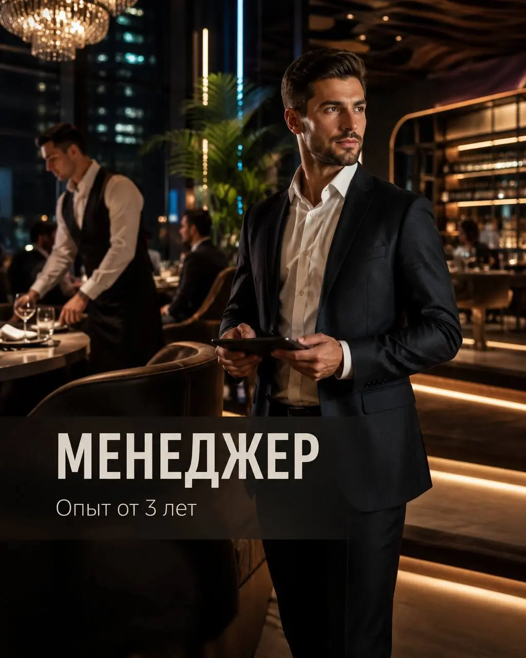 МЕНЕДЖЕР
От 120 000₽
ATLAS Moscow
• Москва, ул. 1905 года
• Клубный бизнес
• @valokoss
Полное описание вакансии размещено в Телеграм и Макс. Переходите по ссылке в закрепленном сообщении | Сетка — социальная сеть от hh.ru