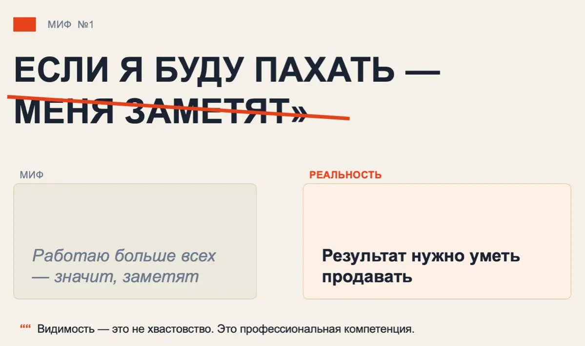 Карьерные мифы | Сетка — социальная сеть от hh.ru
