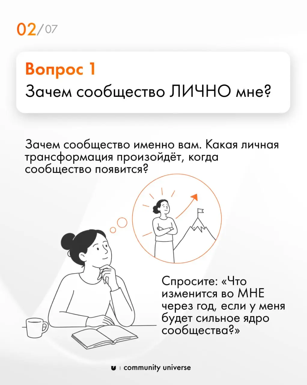 Самые важные решения в сообществе принимаются еще до того, как в него придет первый участник 💡
Большинство обсуждает чат, привлечение участников, контент, но это вторично | Сетка — социальная сеть от hh.ru