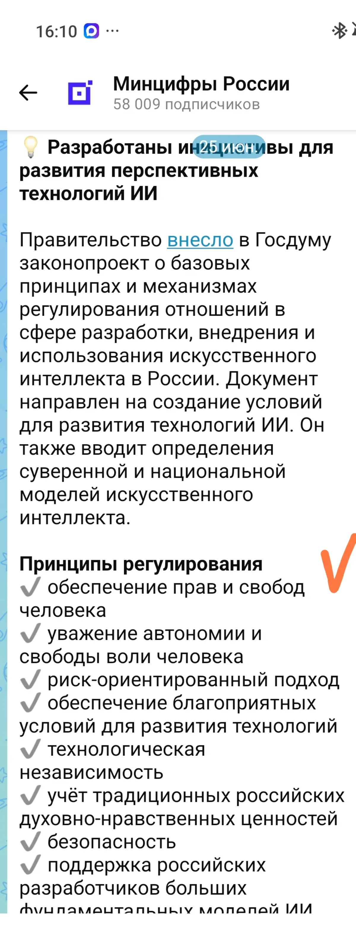 Минцифры закон регулирующий ИИ | Сетка — социальная сеть от hh.ru