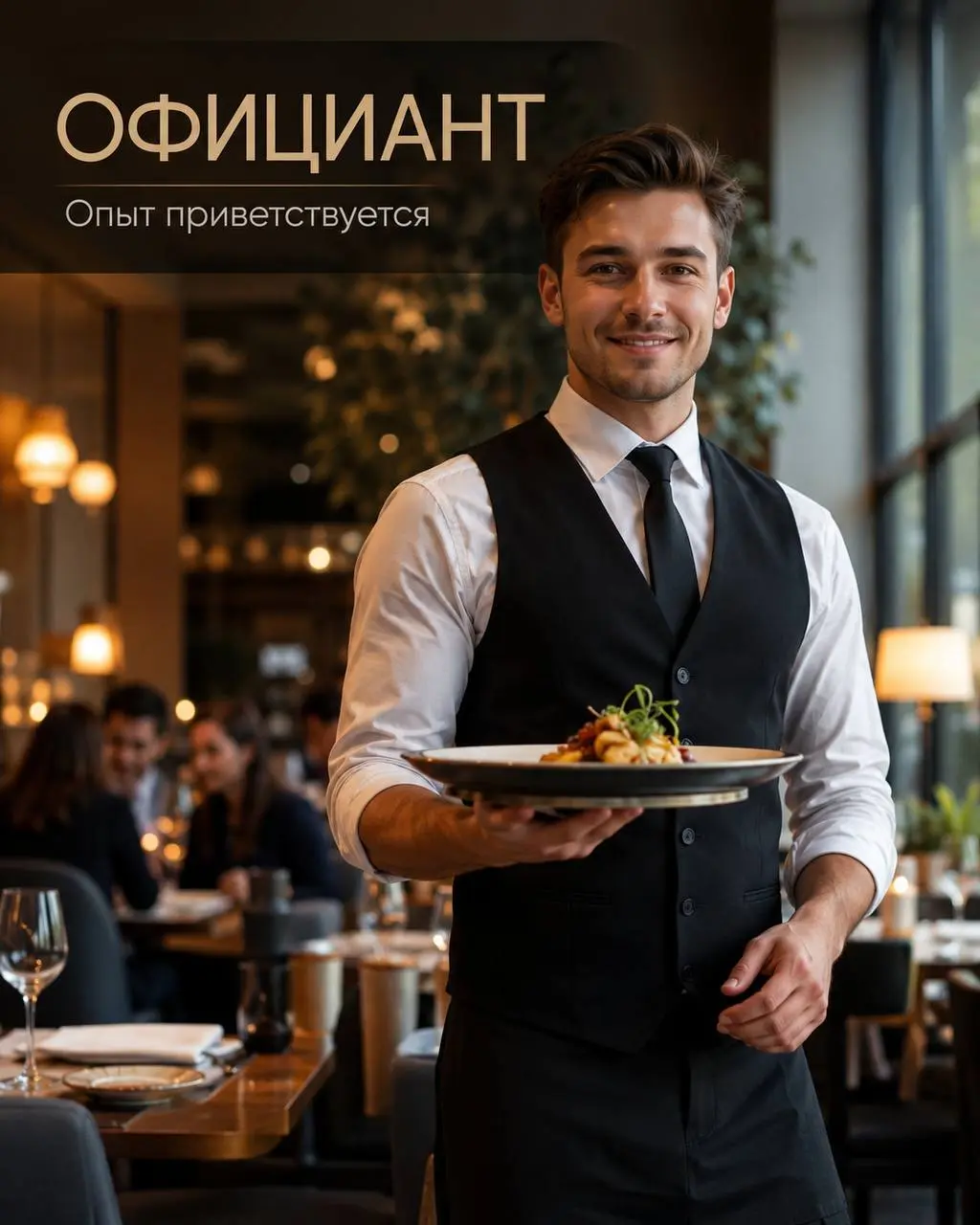 ОФИЦИАНТ
От 150 000₽
DOLCE FAR NIENTE
• Москва, м. Смоленская
• Рестораны/Кафе
• +79853455788
Полное описание вакансии размещено в Телеграм и Макс. Переходите по ссылке в закрепленном сообщении | Сетка — социальная сеть от hh.ru