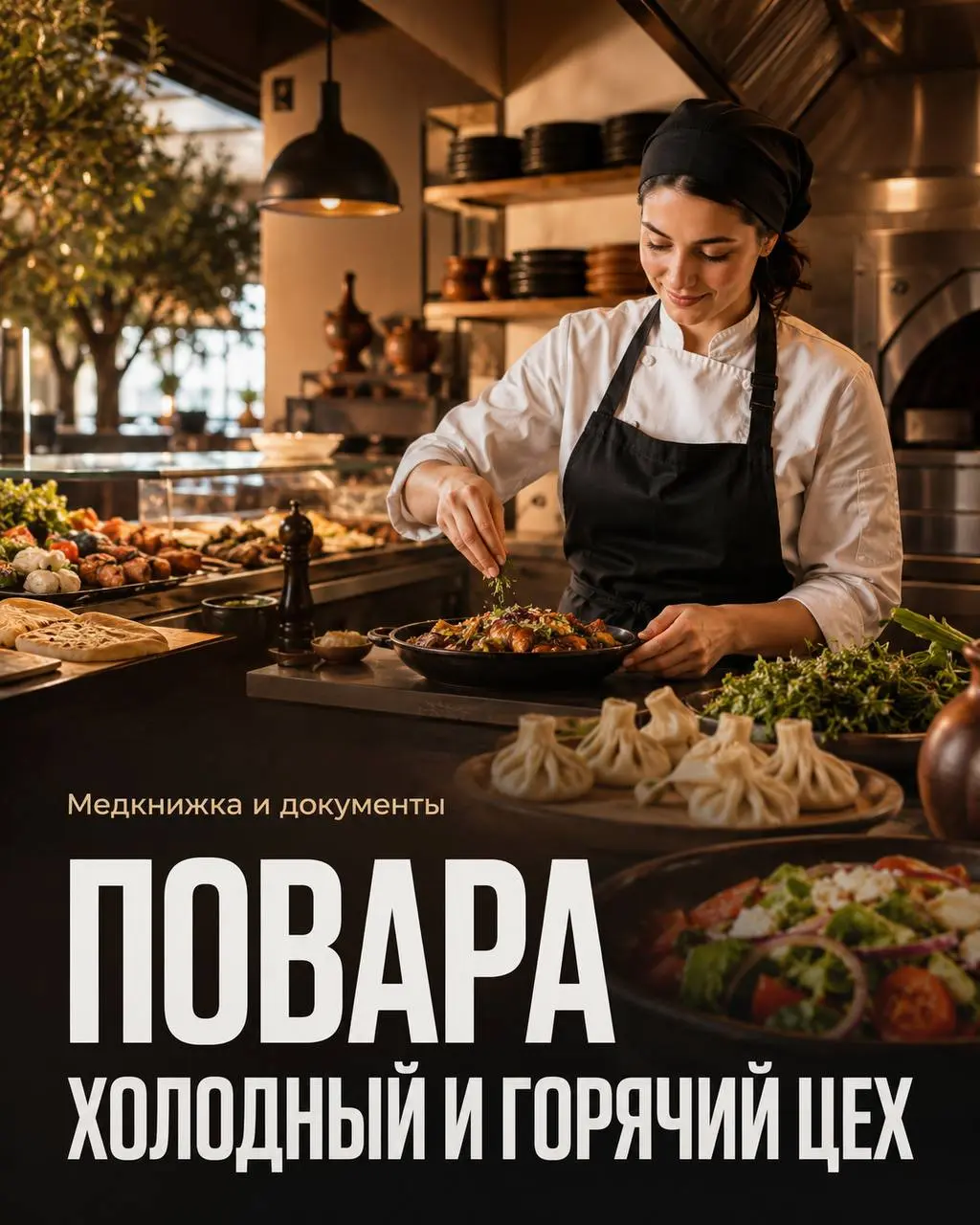 1️⃣ПОВАР ХОЛОДНОГО ЦЕХА,
2️⃣ПОВАР ГОРЯЧЕГО ЦЕХА
От 5 000₽/смена
Жарим по-грузински
• Москва, центр, м | Сетка — социальная сеть от hh.ru