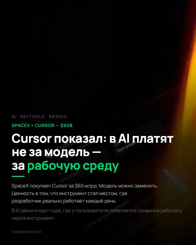 Cursor показал, где в AI деньги | Сетка — социальная сеть от hh.ru