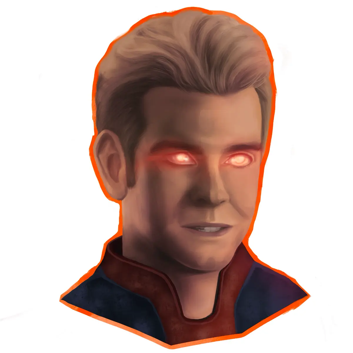 Homelander. Procreate.
😈 Shall we draw the rest of the characters?
Support my new work:
📱 artstation.com/artwork/a0v2GJ
📱 instagram.com/p/DaGoPKrAjq7 | Сетка — социальная сеть от hh.ru