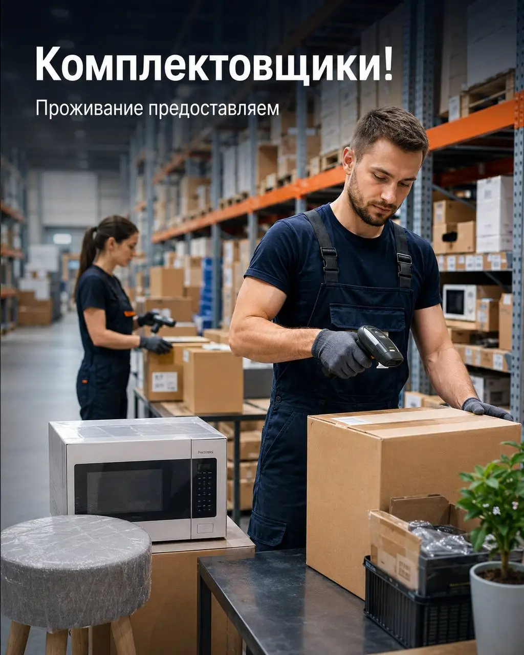 КОМПЛЕКТОВЩИК
4 000₽/смена - 8 000₽/смена
Прямой работодатель
• Москва
• Логистика
• +79046337056
Полное описание вакансии размещено в Телеграм и Макс. Переходите по ссылке в закрепленном сообщении | Сетка — социальная сеть от hh.ru
