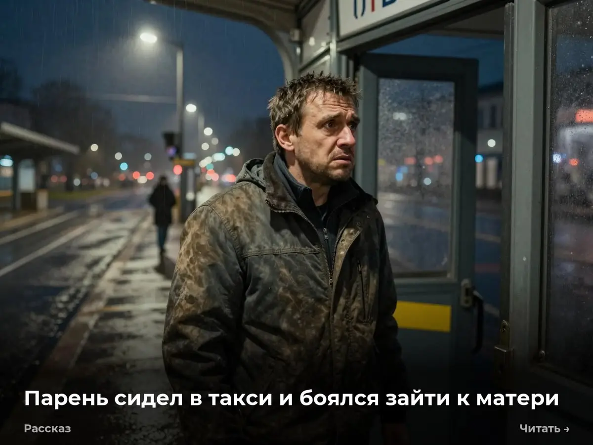 Парень сидел в такси и боялся зайти к матери
К девяти вечера спина превратилась в кусок фанеры | Сетка — социальная сеть от hh.ru