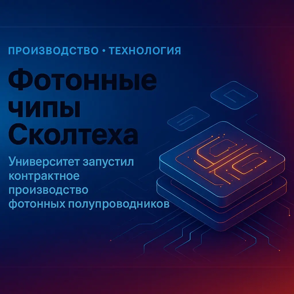 Сколтех запустил контрактное производство фотонных чипов | Сетка — социальная сеть от hh.ru