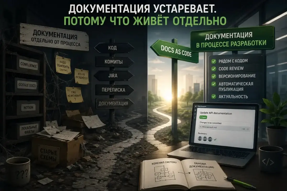 Почему документация всегда устаревает? | Сетка — социальная сеть от hh.ru