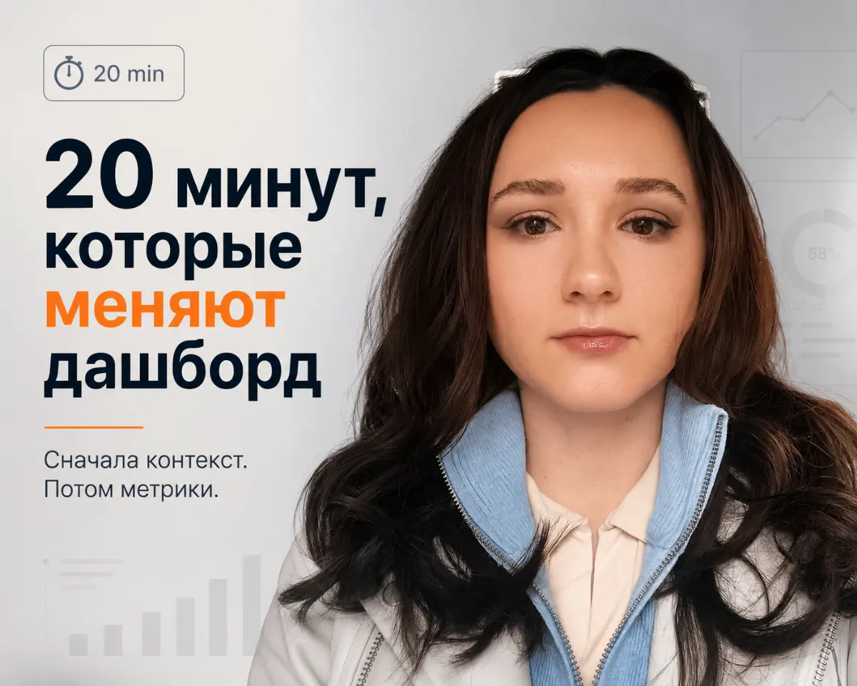 Мы минут 20 обсуждали фильтры, частоту обновления и будущий дашборд. А потом оказалось, что делать его вообще нужно для другого отдела | Сетка — социальная сеть от hh.ru