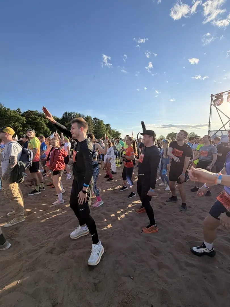 🌟🏃‍♀️🏃‍♀️🏃‍♀️🏃‍♀️
Белые ночи. Финский залив.
Бег в ТЕМПе
В эти выходные наша спортивная команда приняла участие в благотворительном трейле «Балтийский трейл | Сетка — социальная сеть от hh.ru
