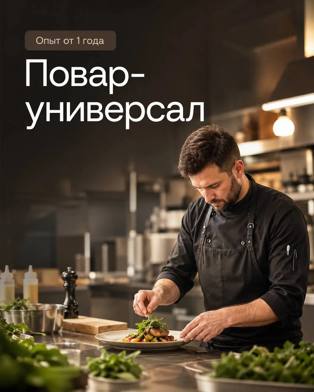 ПОВАР-УНИВЕРСАЛ
500₽/ч - 550₽/ч
Кафе Атрия
• Москва, ул. Маршала Савицкого, д.7
• Рестораны/Кафе
• +79104235803
Полное описание вакансии размещено в Телеграм и Макс | Сетка — социальная сеть от hh.ru