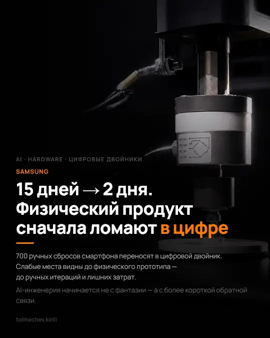 Samsung сжала тесты с 15 до 2 дней | Сетка — социальная сеть от hh.ru