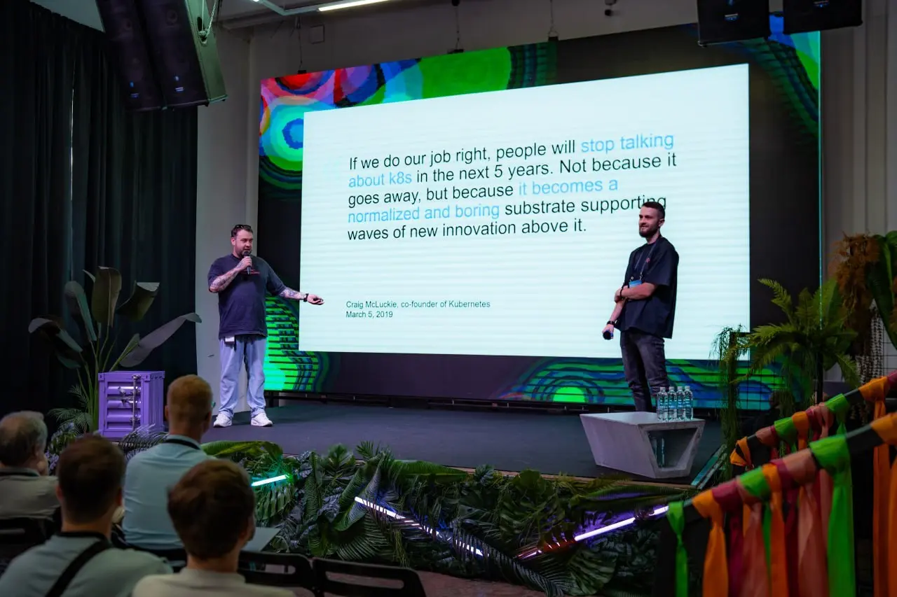 Кто неравнодушен к куберу, инфа для вас: 30 июля пройдет второй Kuber Community Day. Ивент объединит тех, кто работает с Kubernetes в реальных проектах — инженеров, архитекторов, DevOps-специалистов | Сетка — социальная сеть от hh.ru