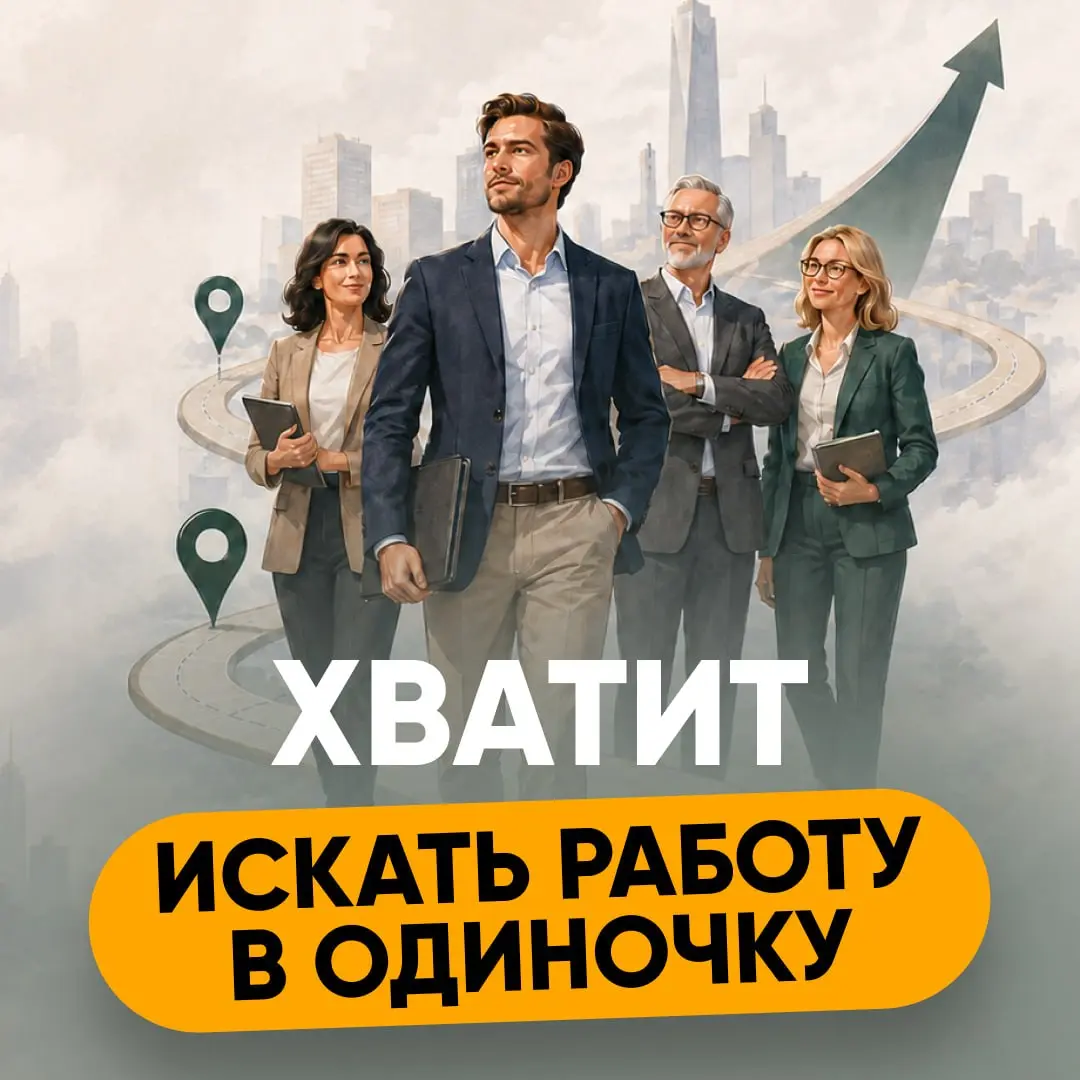 😮 ХВАТИТ ИСКАТЬ РАБОТУ В ОДИНОЧКУ. | Сетка — социальная сеть от hh.ru