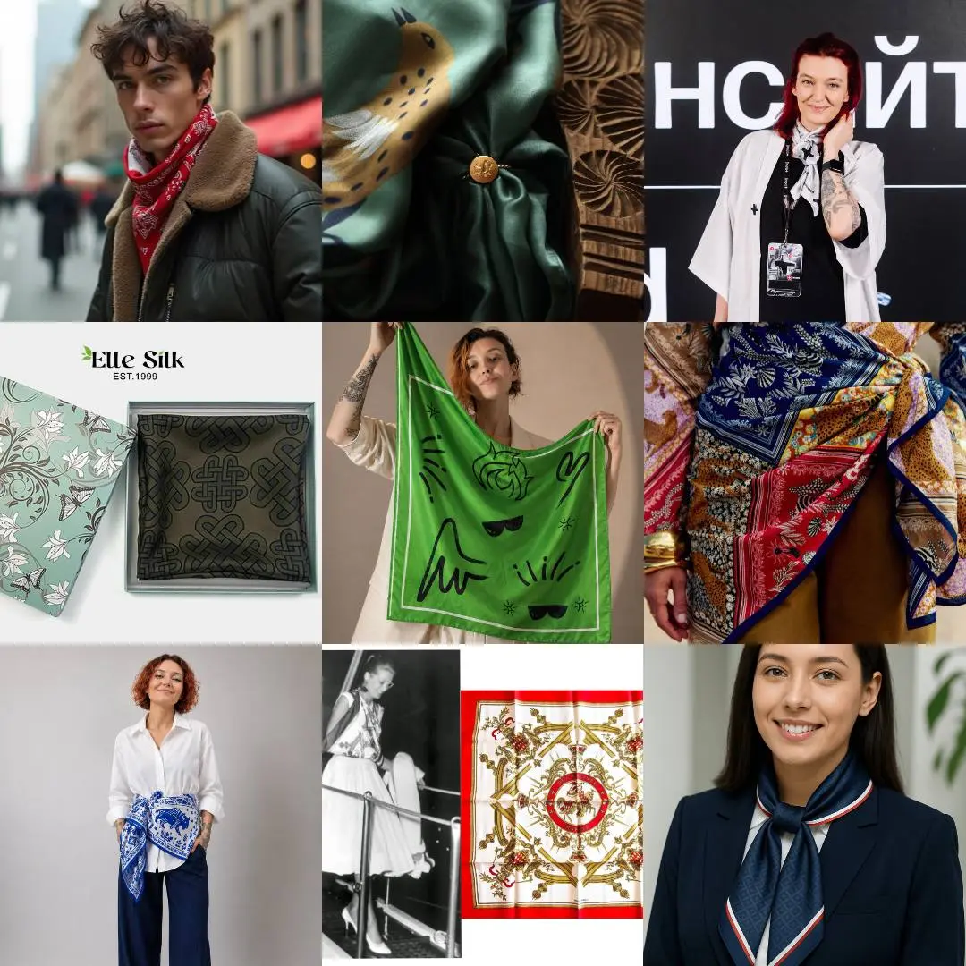 Клянусь, сейчас тренд на платки.
И я очень хочу сказать: вот он я, ваш трендсеттер | Сетка — социальная сеть от hh.ru