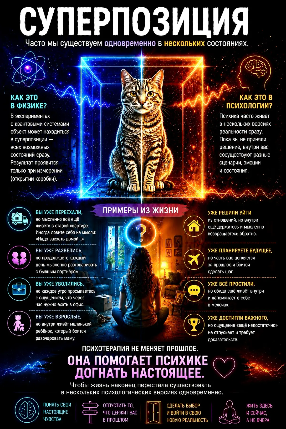 😻Суперпозиция в психологии: | Сетка — социальная сеть от hh.ru