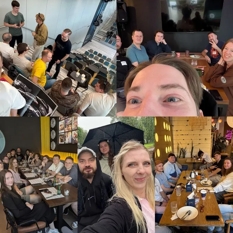 Собрали для вас фотографии встреч с прошедших выходных!
ANDROID:
🔶 САНКТ-ПЕТЕРБУРГ
IT:
🔶 БЕЛГРАД
🔶 МОСКВА
🔶 МОСКВА
🔶 ТАШКЕНТ
⚡️Поддержи Coffee&Code: Boosty | Tribute
В этом посте были ссылки, но мы их... | Сетка — социальная сеть от hh.ru