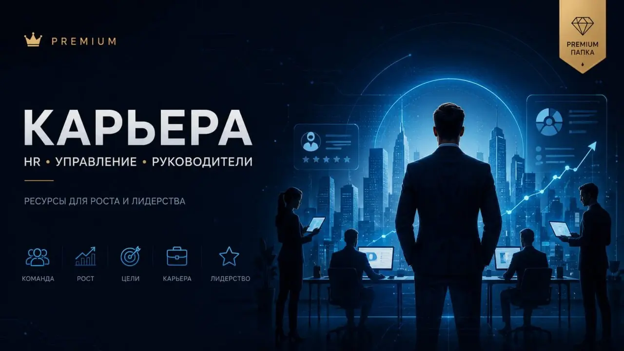🔥 Если ты не в этой папке — ты теряешь карьерные возможности прямо сейчас
Собрали для тебя папку с лучшими каналами по темам:
🔹 карьера и рост дохода
🔹 HR и рекрутинг
🔹 управление командами
🔹 лидерств... | Сетка — социальная сеть от hh.ru