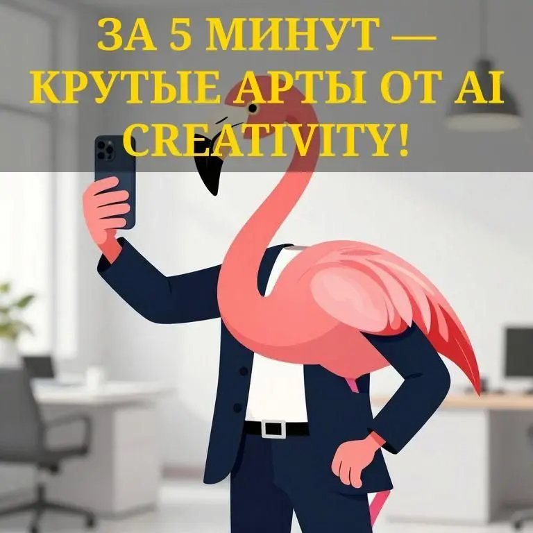 Слушай, хочешь за 5 мин мутить крутые арты? Взял коллекцию из 300+ AI-подсказок от AI Creativity! Проверяй: AI Creativity
📢 ✨ Создай рекламу бесплатно
В этом посте были ссылки, но мы их удалили по пра... | Сетка — социальная сеть от hh.ru