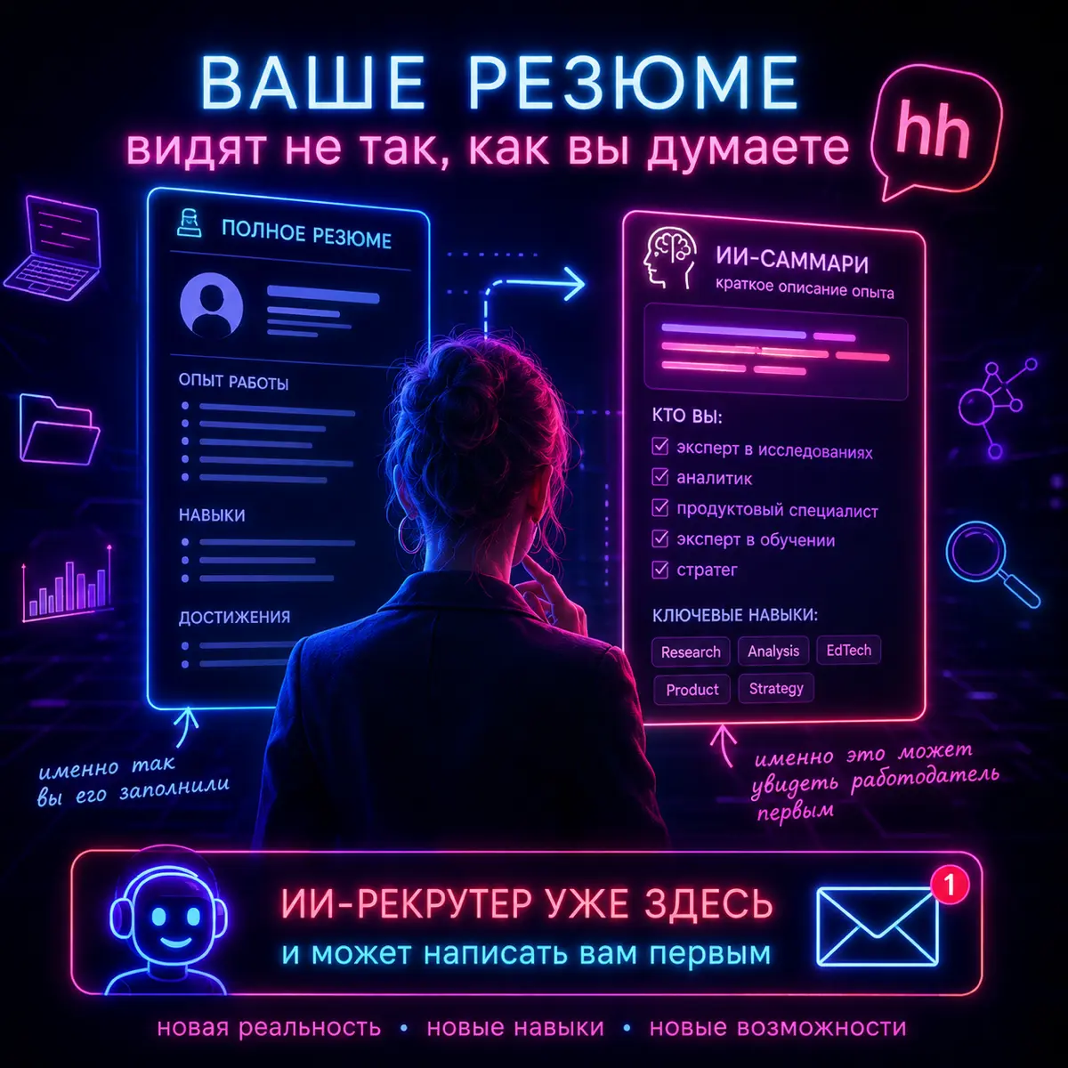 Похоже, первым ваше резюме на HH читает уже не человек 🤖 | Сетка — социальная сеть от hh.ru