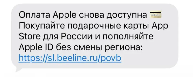 А теперь по истине к важным новостям, для тех у кого проблемы с оплатой Apple и вы еще не махнули регион. Билайн выкатил сервис. Пока карты с кэфом чуть больше 2. Это лучший номинал. На ggsl — почти 3 | Сетка — социальная сеть от hh.ru