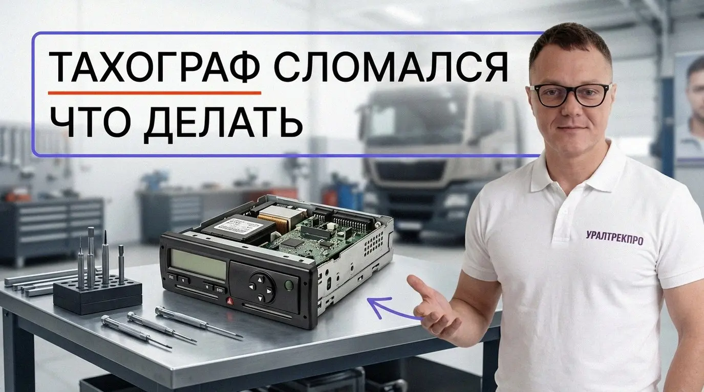 Поломка тахографа — не тот случай, когда стоит разбираться своими силами | Сетка — социальная сеть от hh.ru