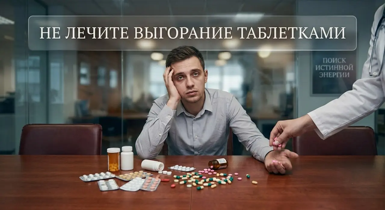 НЕ ЛЕЧИТЕ ВЫГОРАНИЕ ТАБЛЕТКАМИСегодня я обращаюсь к тем, кто ищет работу, но чувствует, сил нет, а поиск превратился в бесконечную пучину, из которой нет выхода | Сетка — социальная сеть от hh.ru