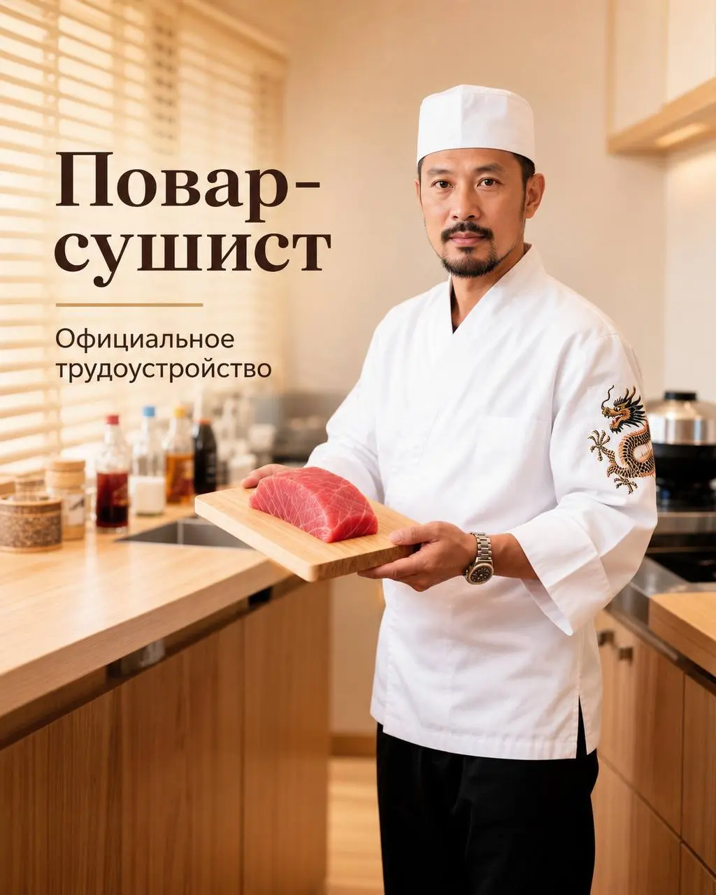ПОВАР-СУШИСТ
От 5 000₽/смена
Прямой работодатель
• Москва, Коммунарка
• Рестораны/Кафе
• +79057695744
Полное описание вакансии размещено в Телеграм и Макс | Сетка — социальная сеть от hh.ru
